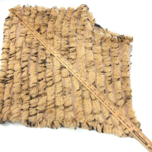 NEW BCBGMaxAzria Rabbit Fur Wool Poncho Sweater Old Money Quiet Luxury 90s Y2k - Picture 3 of 8